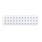 Triton Products (1) 18 In. W x 4.5 In. H White Epoxy 18-Gauge Steel Square Hole Pegboard Strip LBS-4W - alternate 4